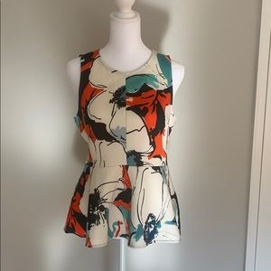 Anthropologie Peplum Top
